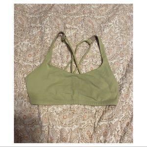 Lime Green Lululemon Sports Bra